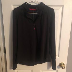 Black athletic pull over